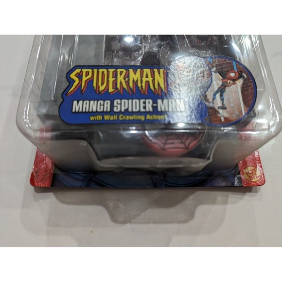 SPIDER-MAN Classics MANGA SPIDER-MAN WALL CRAWLING 2002 ToyBiz Marvel Legends - Picture 4 of 11